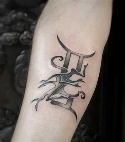 tatuaje geminis hombre|Tatuajes de Géminis – 80 Diseños en HD para。